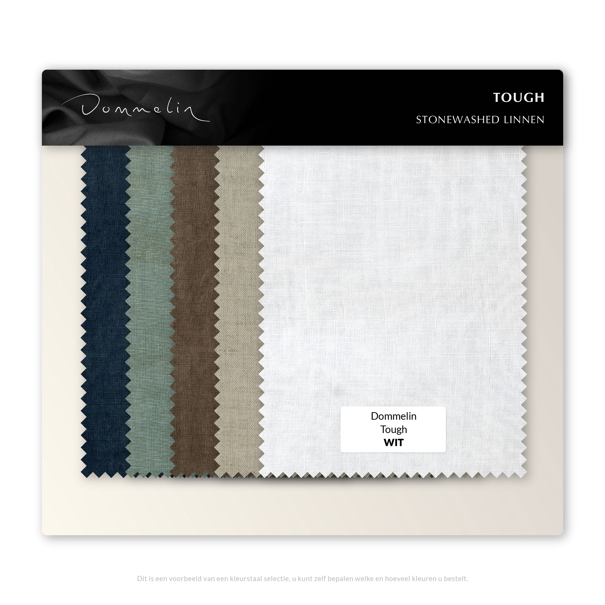 Dommelin Kleurstalen Tough Stonewashed Linnen Dommelin Kleurstalen Tough Stonewashed Linnen