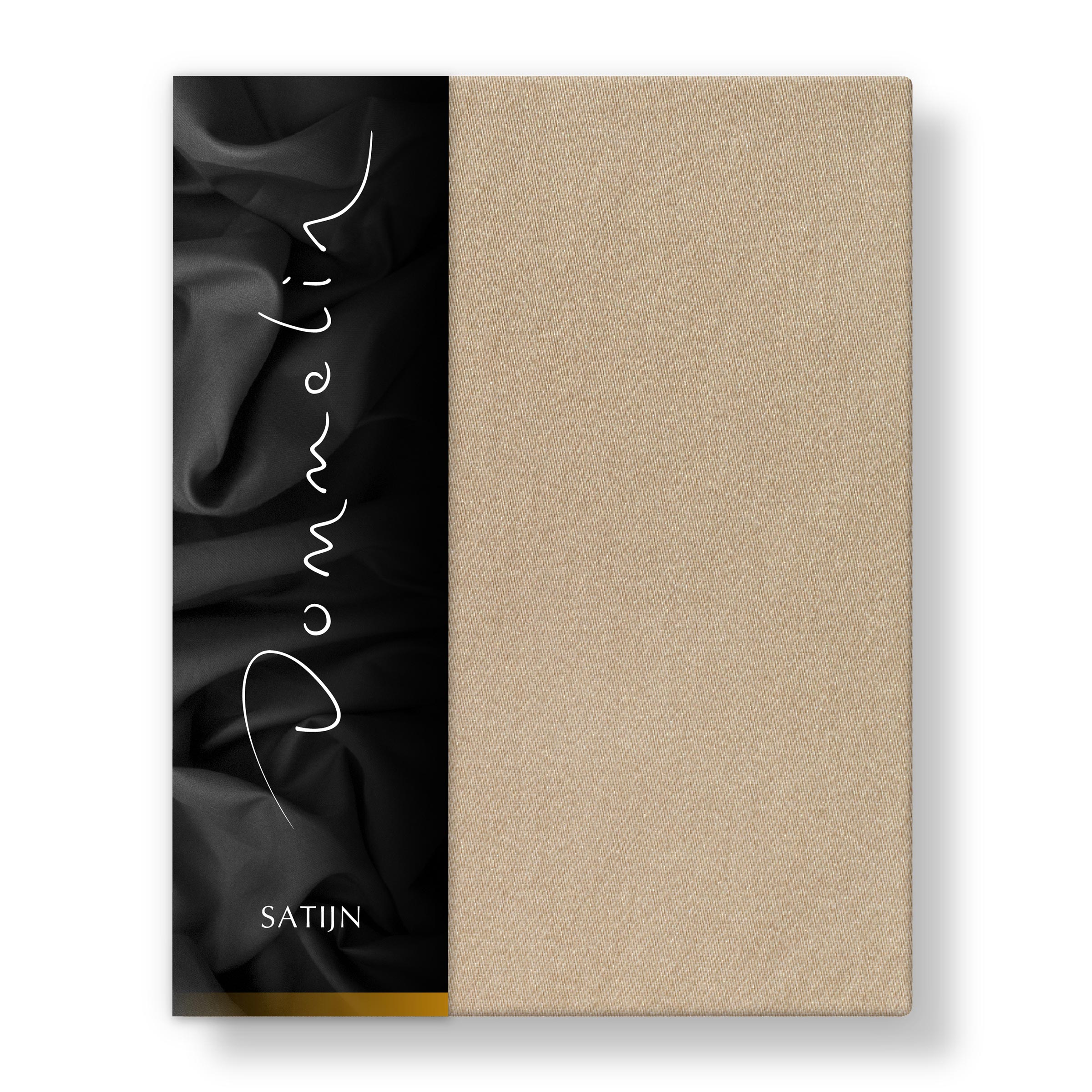 Dommelin Dubbel Split Topper Hoeslaken Satijn 300TC Cafe