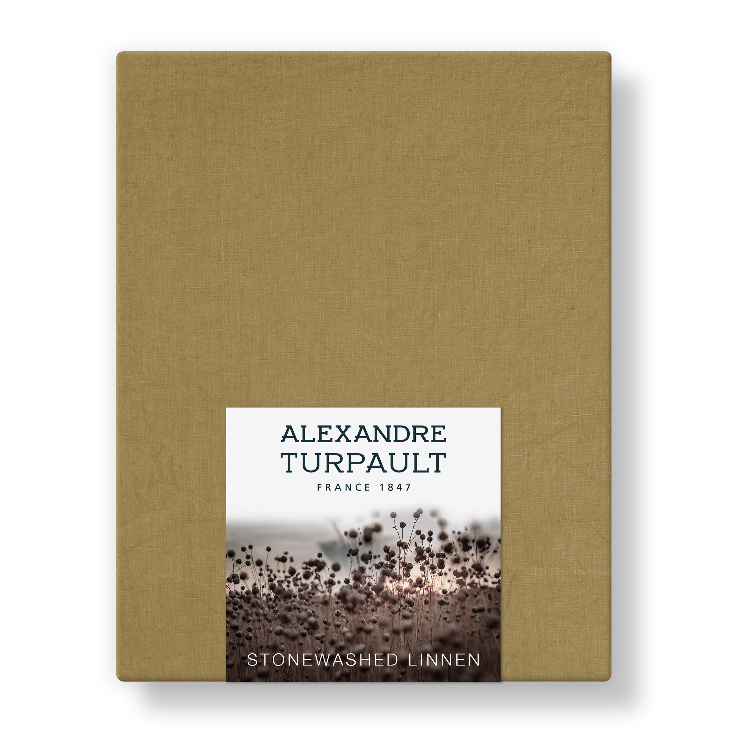 Alexandre Turpault Laken Nouvelle Vague Stonewashed Linnen Sienne 270 x 300 cm Alexandre Turpault Laken Nouvelle Vague Stonewashed Linnen Sienne 270 x 300 cm