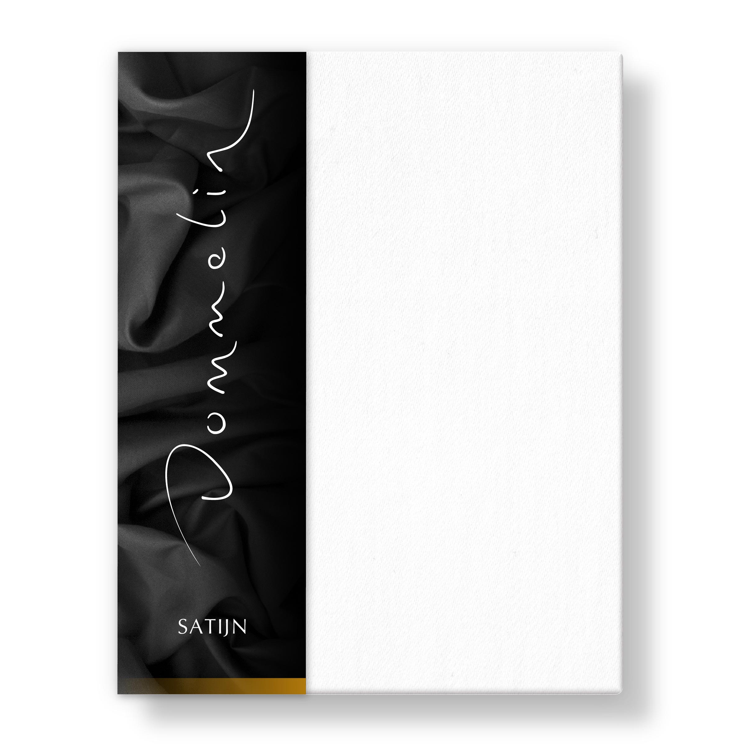 Dommelin Dubbel Split Hoeslaken Hoge Hoek Satijn 300TC Wit Dommelin Dubbel Split Hoeslaken Hoge Hoek Satijn 300TC Wit