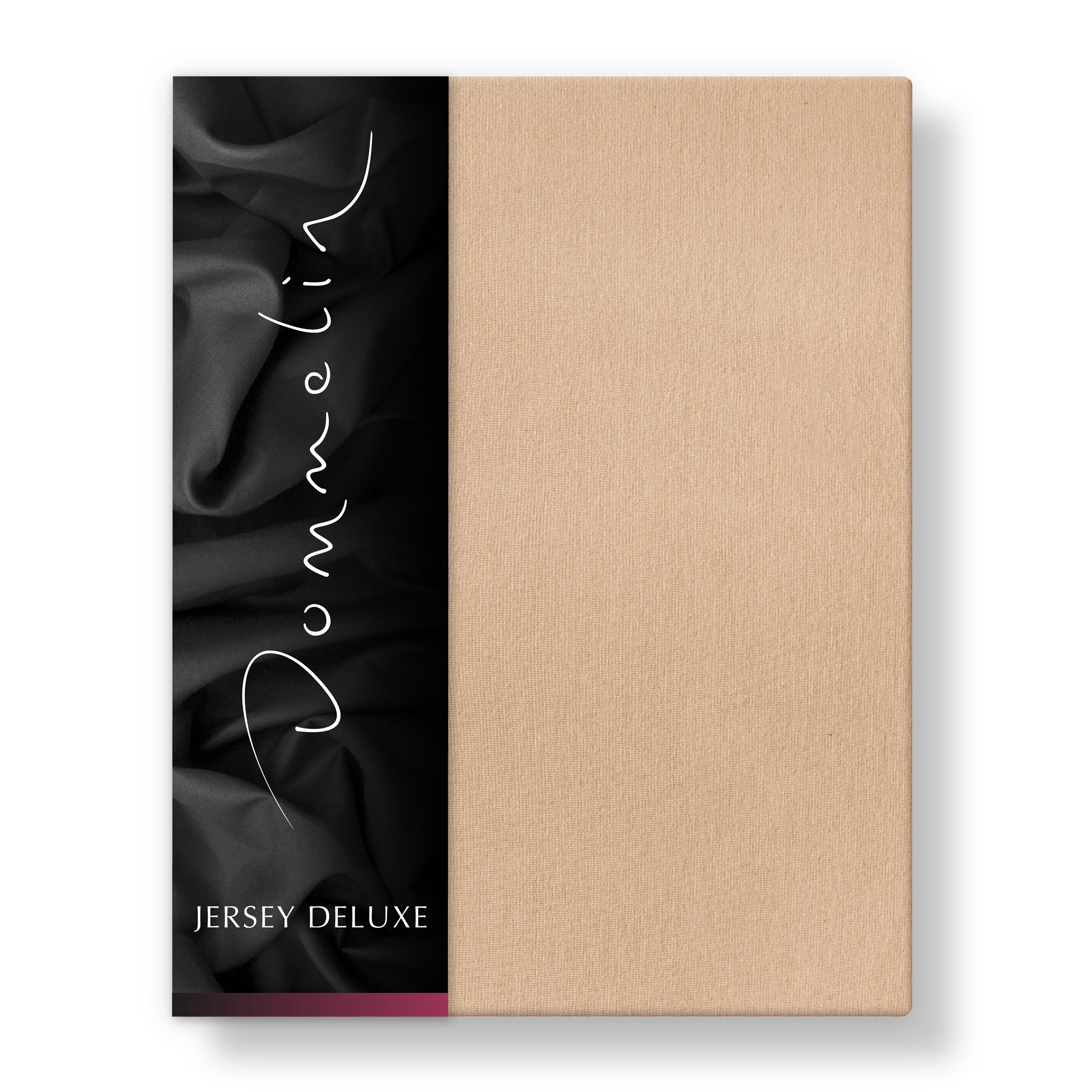 Dommelin Topper Hoeslaken Jersey Deluxe Zand