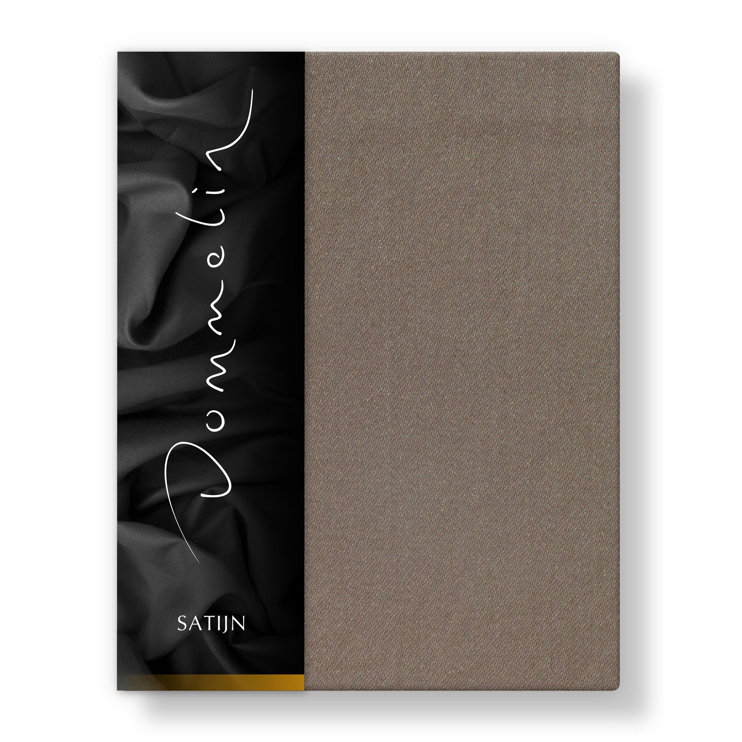 Dommelin Split Hoeslaken Hoge Hoek Satijn 300TC Nootmuskaat