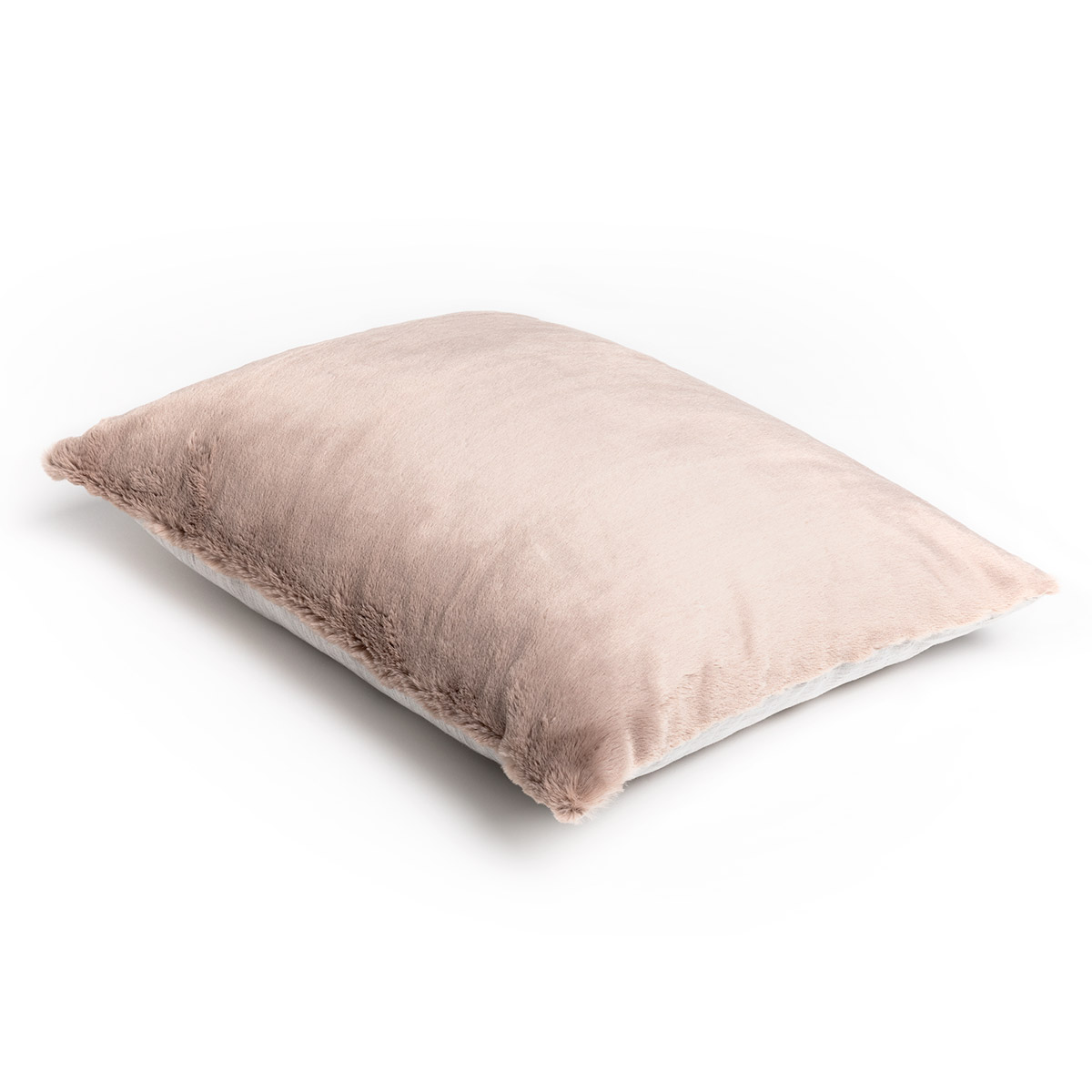 Mrs.Me Sierkussen Caprice Imitatiebont Soft Pink 45 x 60 cm Mrs.Me Sierkussen Caprice Imitatiebont Soft Pink 45 x 60 cm
