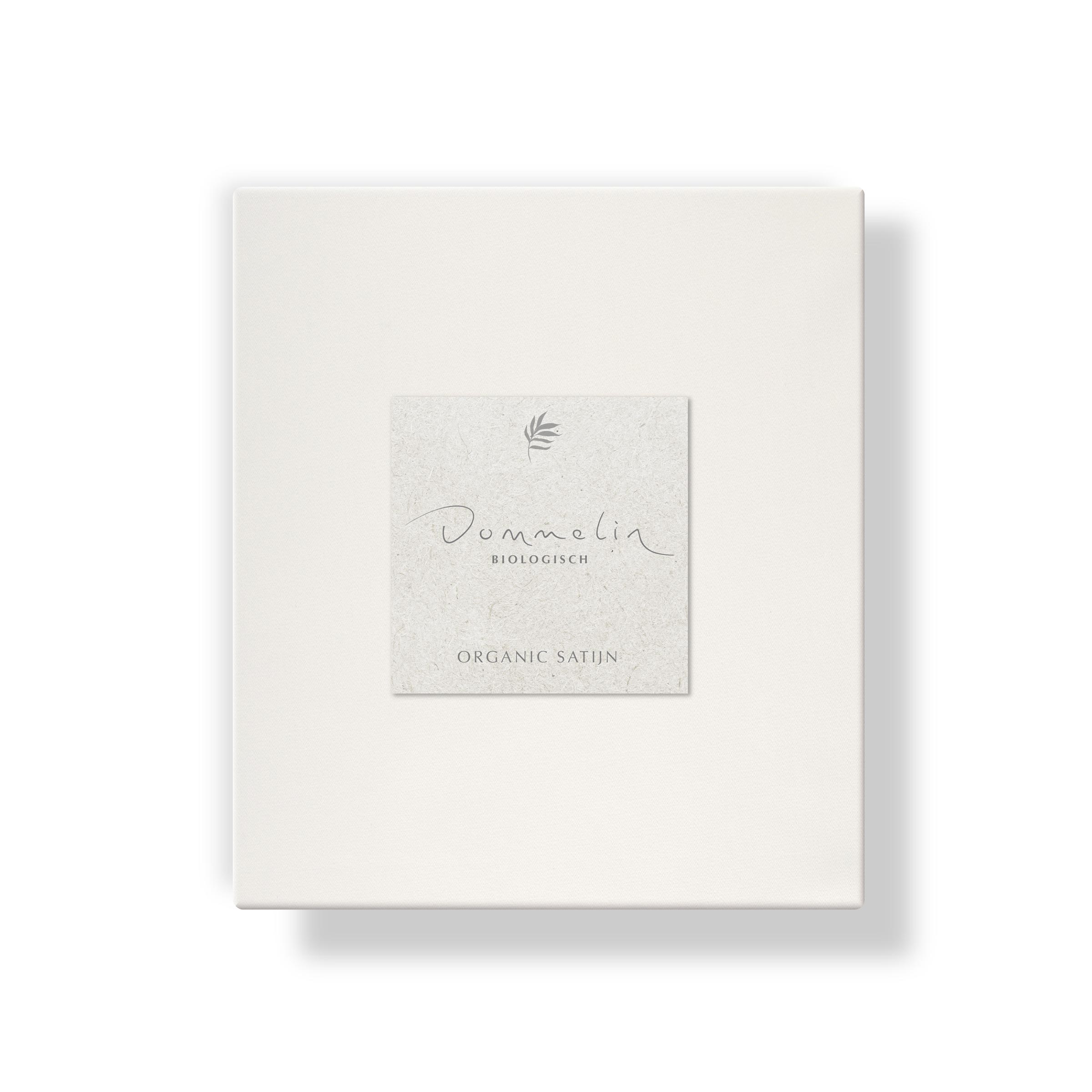 Dommelin Kussensloop Organic Satijn 300TC Wolwit Dommelin Kussensloop Organic Satijn 300TC Wolwit