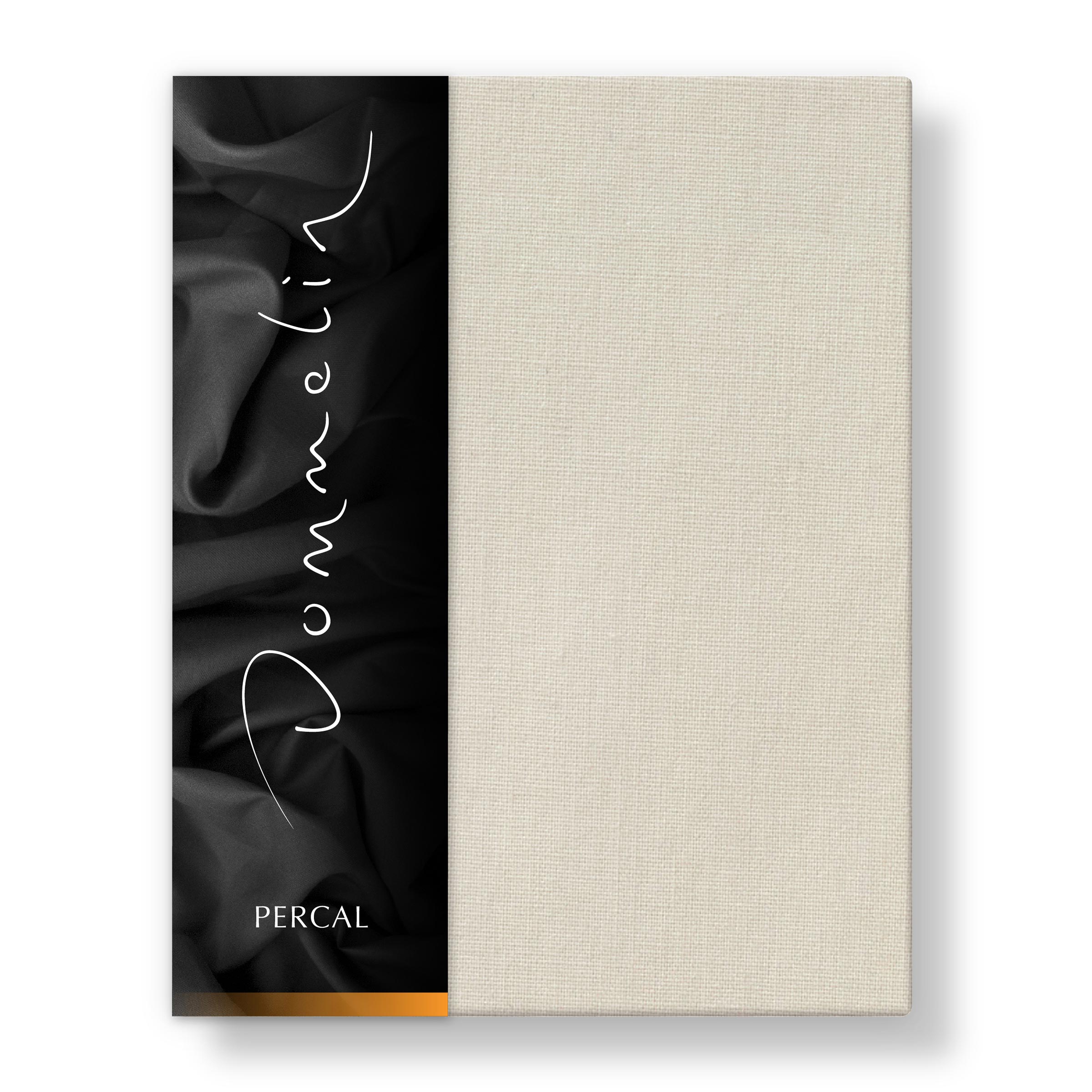 Dommelin Split Topper Hoeslaken Percal 200TC Beige