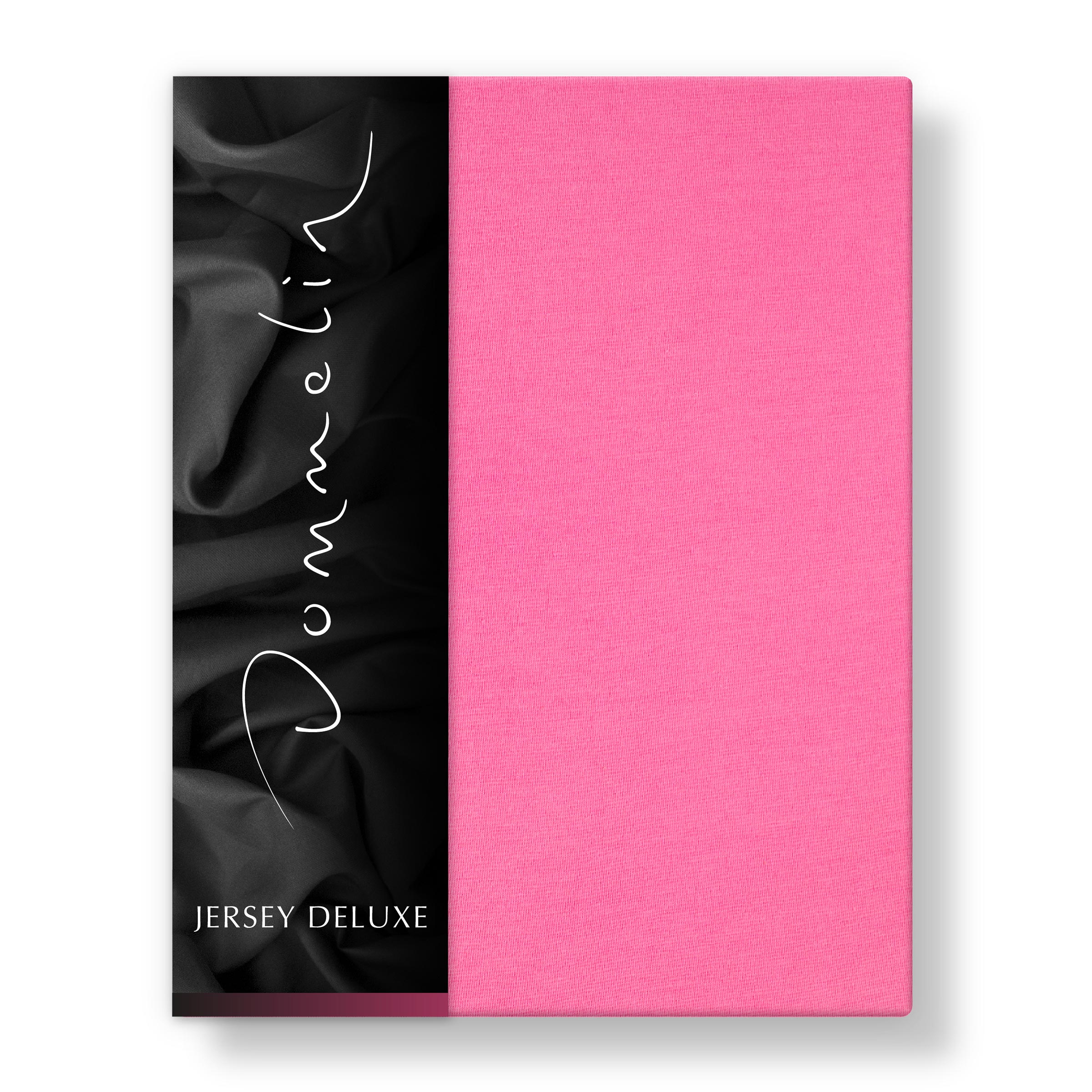 Dommelin Dubbel Split Topper Hoeslaken Jersey Deluxe Fuchsia
