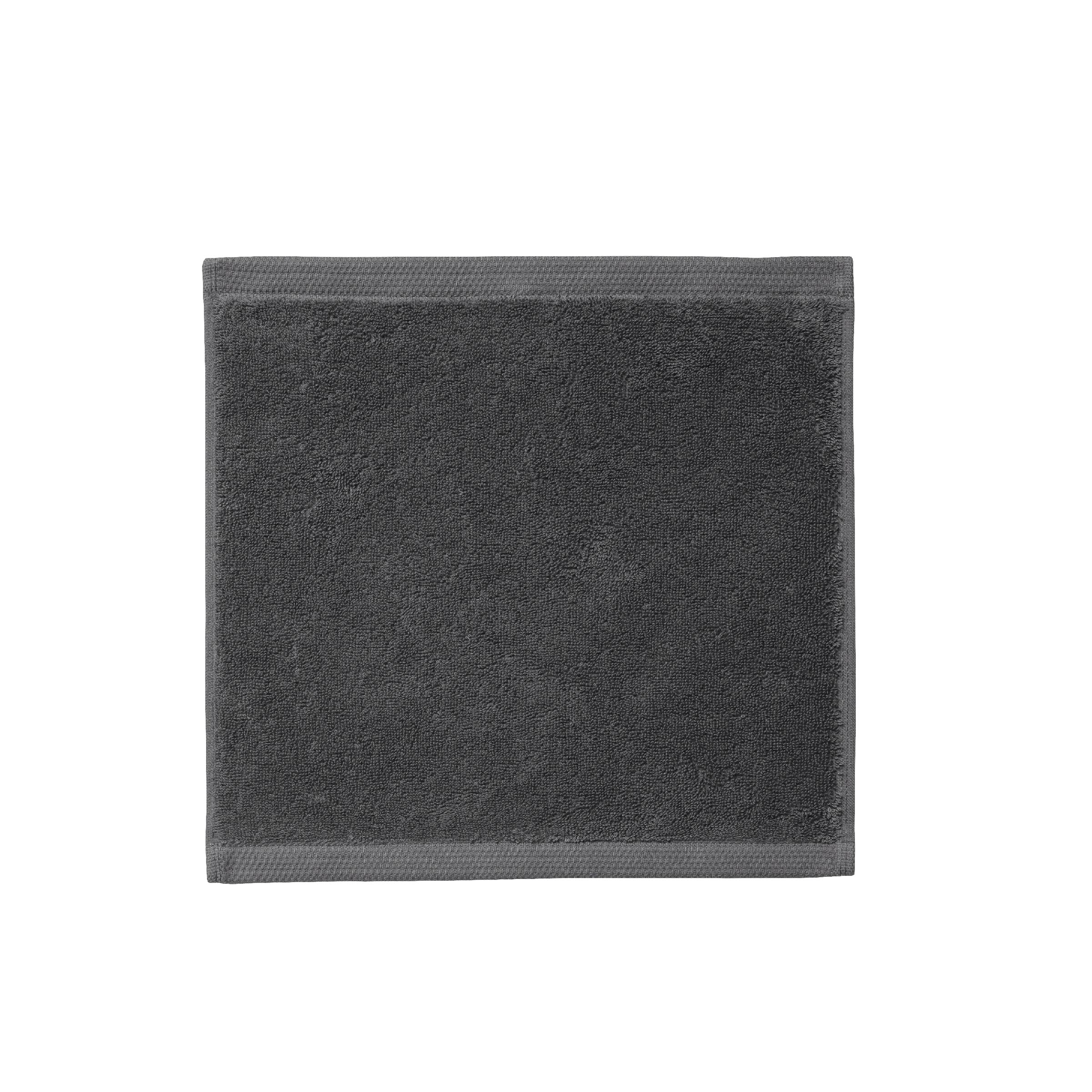 Alexandre Turpault Gezichtsdoekje Essentiel Organic Katoen 650 gr/m2 Graphite 30 x 30 cm Alexandre Turpault Gezichtsdoekje Essentiel Organic Katoen 650 gr/m2 Graphite 30 x 30 cm
