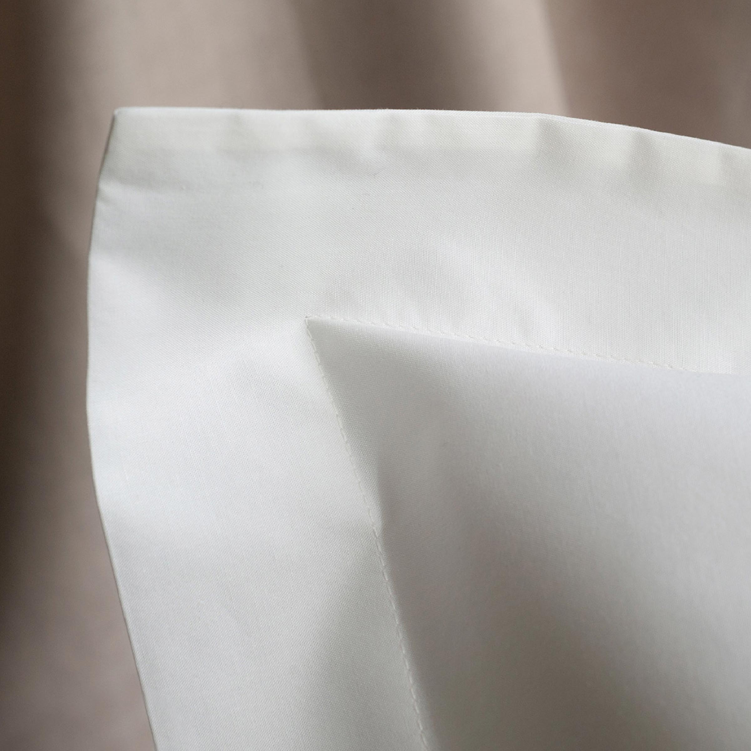 Dommelin Kussensloop Volant Satijn 300TC Bruin 60 x 70 cm