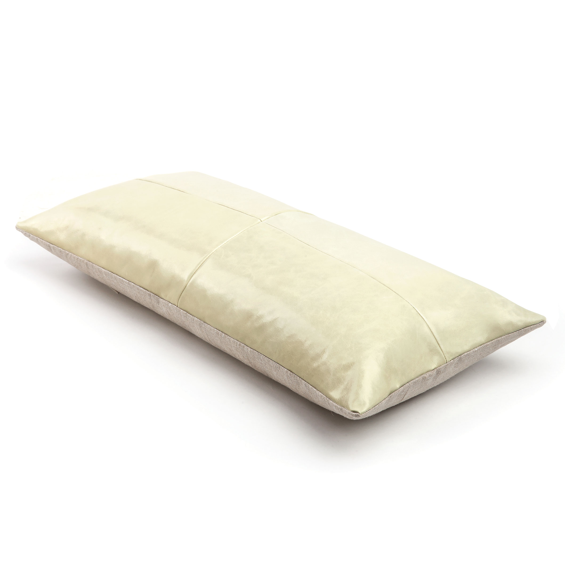 Mrs.Me Sierkussen Pavilion Leer Sage 30 x 60 cm Mrs.Me Sierkussen Pavilion Leer Sage 30 x 60 cm
