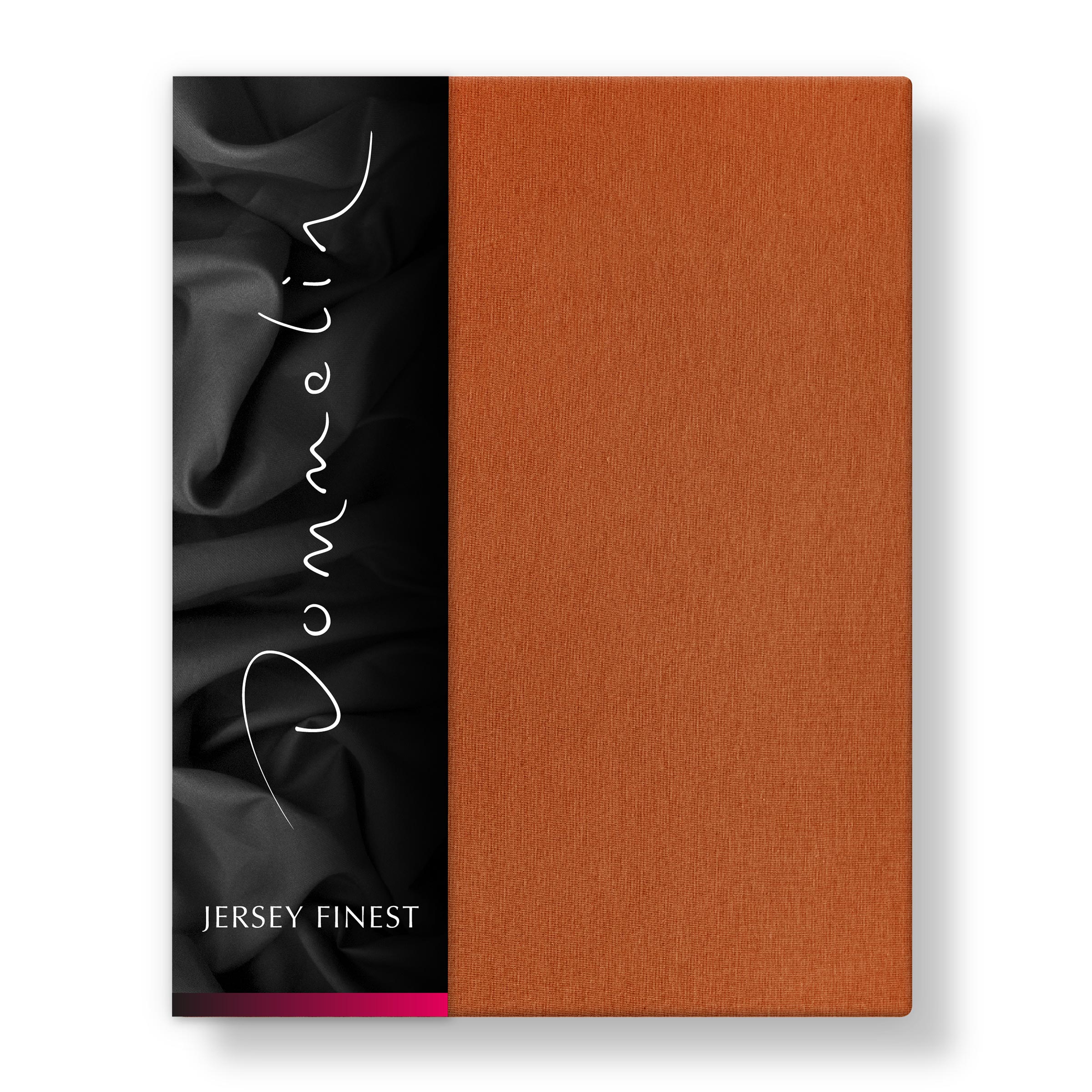 Dommelin Split Hoeslaken Jersey Finest Terracotta