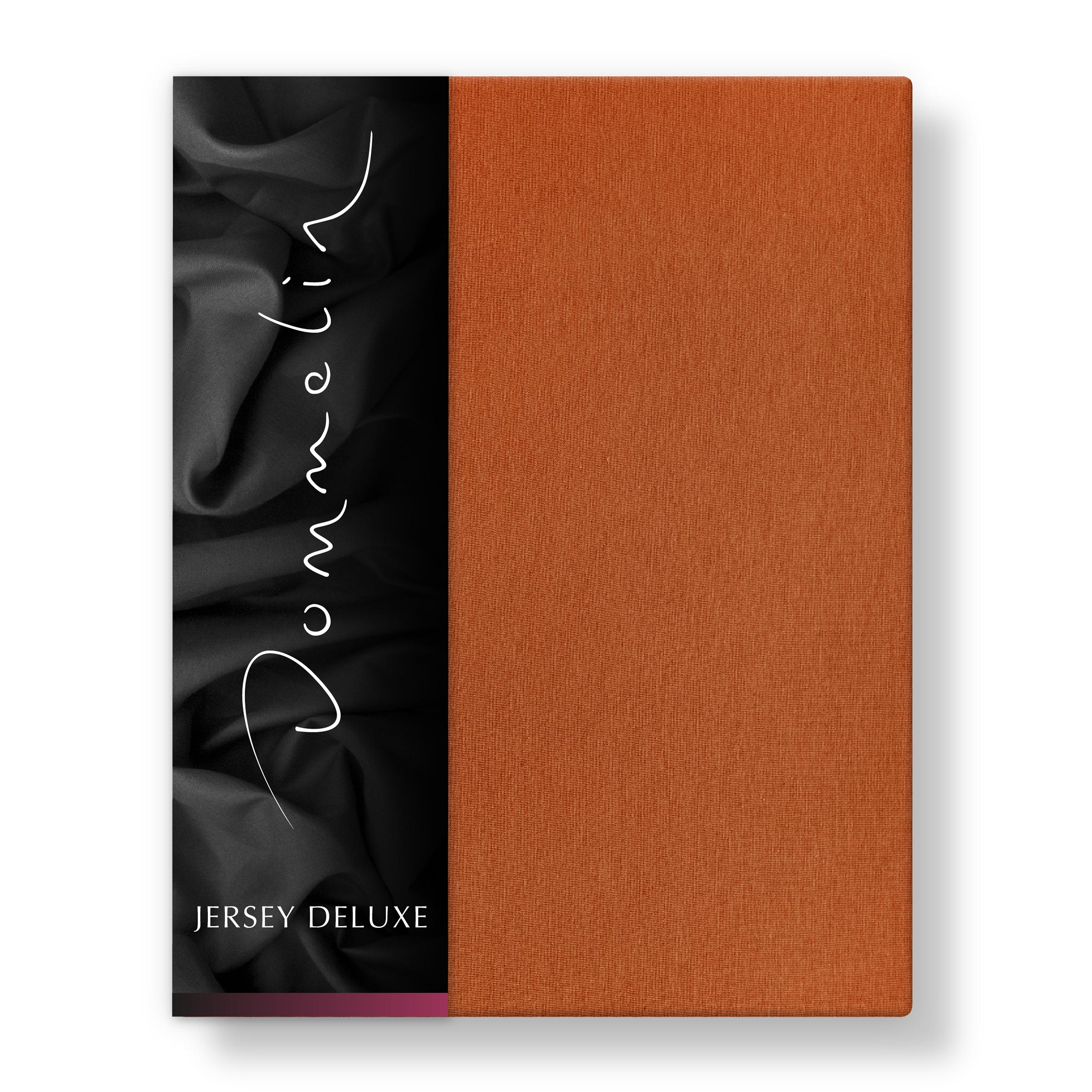 Dommelin Hoeslaken Jersey Deluxe Terracotta