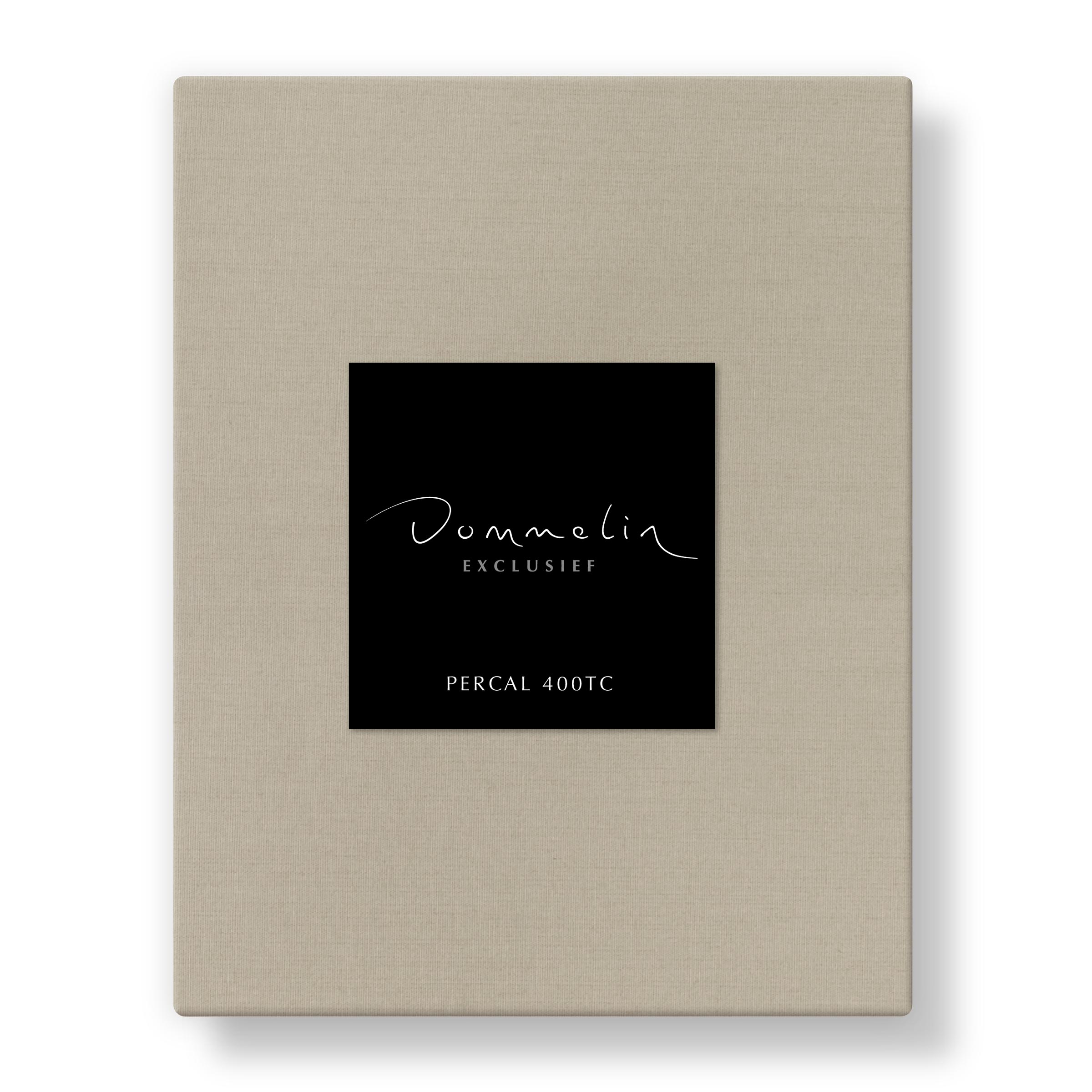 Dommelin Split Hoeslaken Percal 400TC Sesam