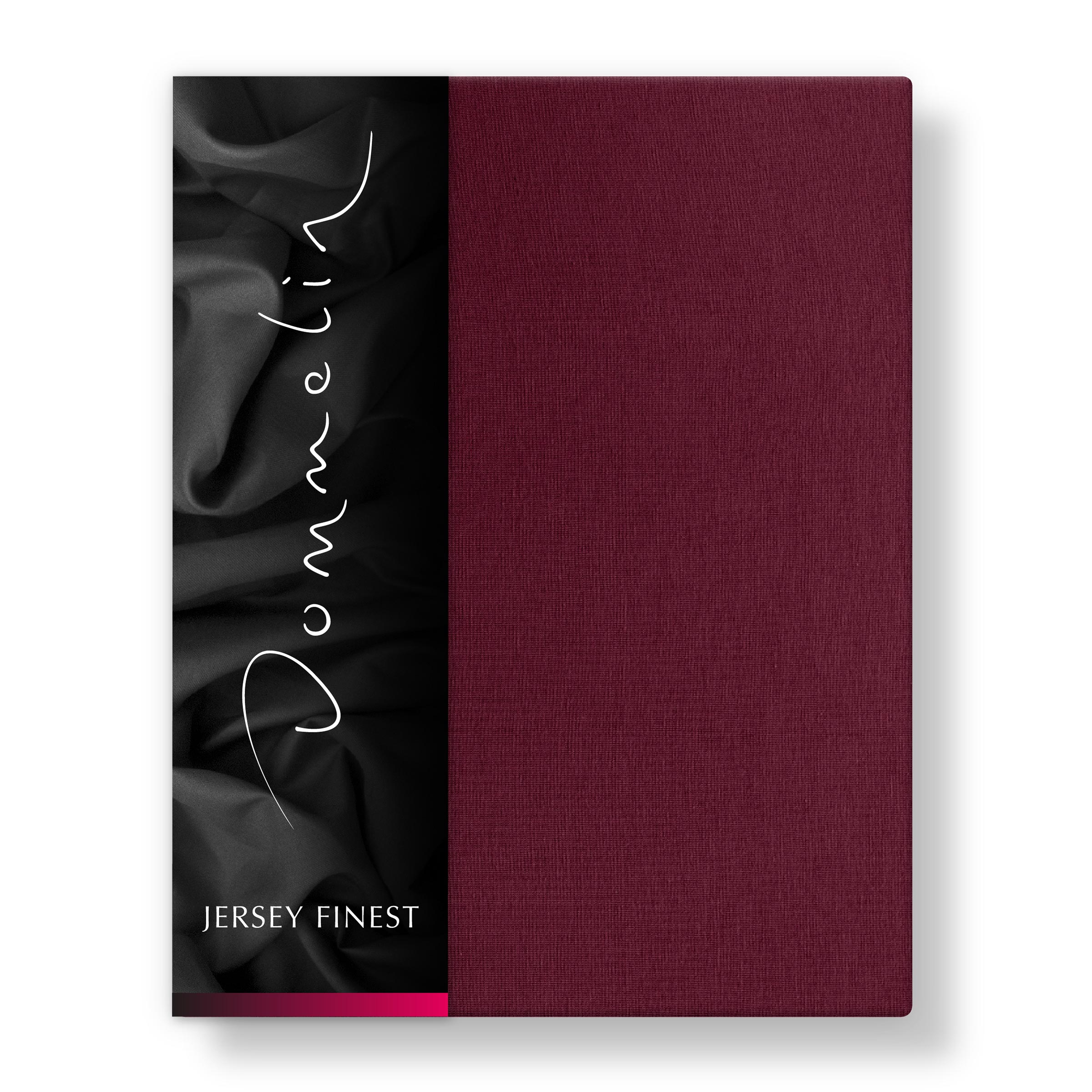 Dommelin Topper Hoeslaken Jersey Finest Bordeaux