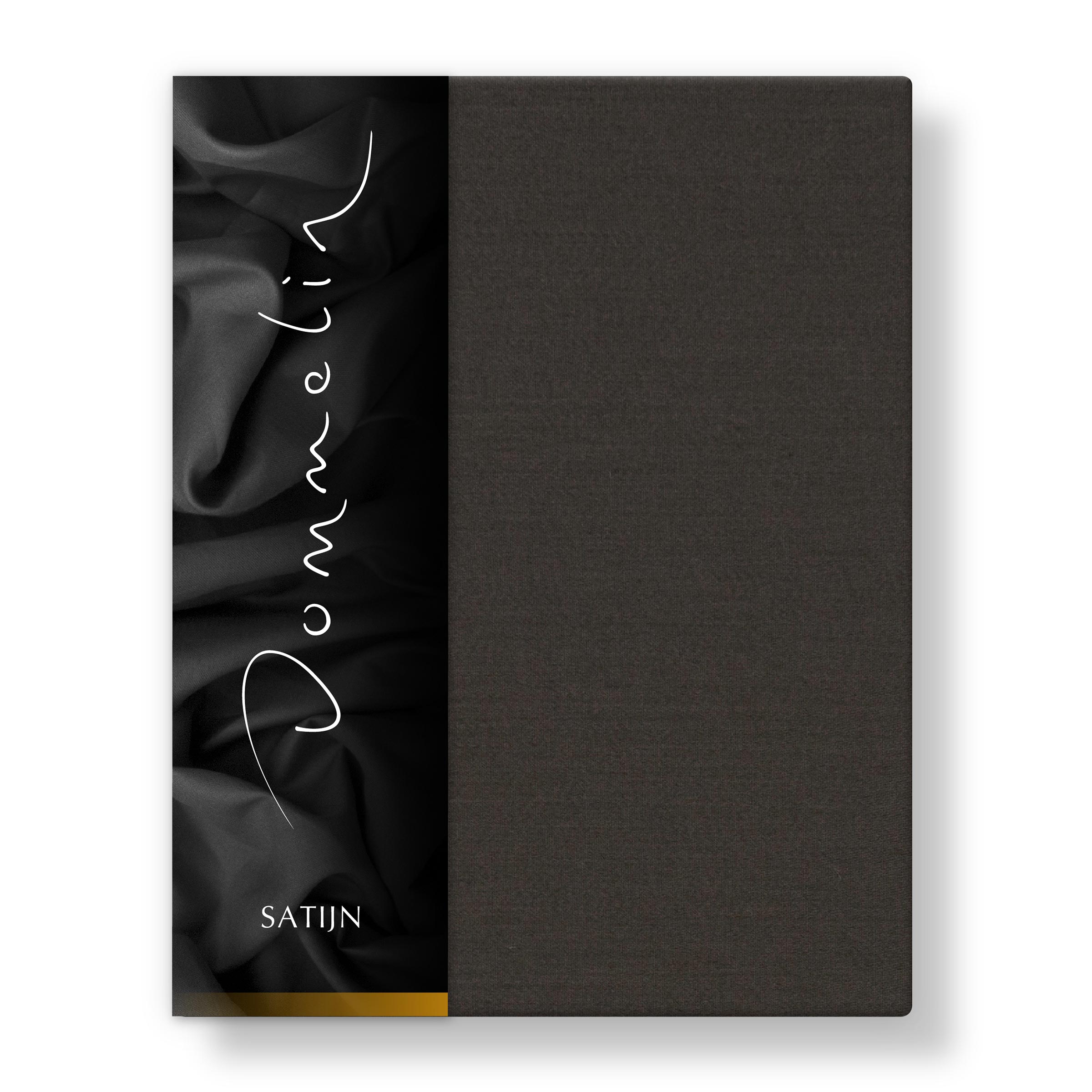 Dommelin Split Hoeslaken Hoge Hoek Satijn 300TC Leem